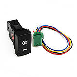 КНОПКА ПТФ з підсвіткою універсальна (3 варіанти), фото 6