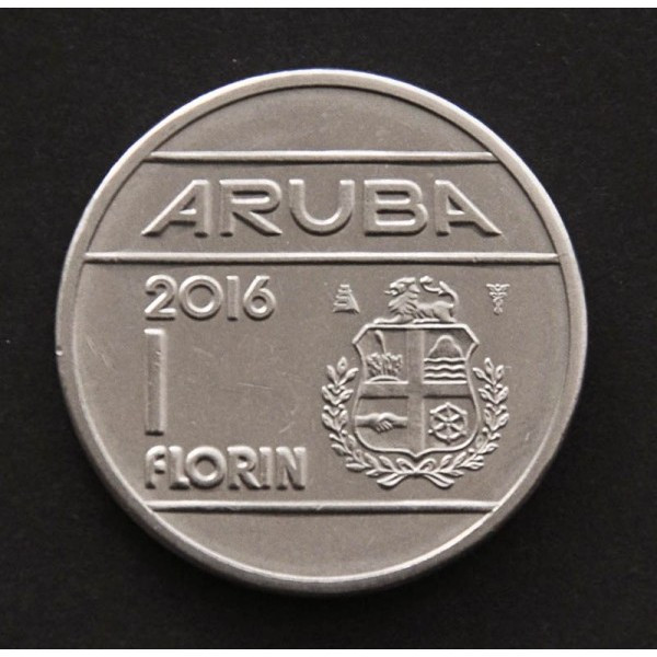 Монета Аруби 1 флорін 2014-24 рр.