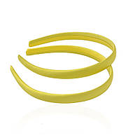 Заготовка для обруча 1.5см з Жовтим атласом