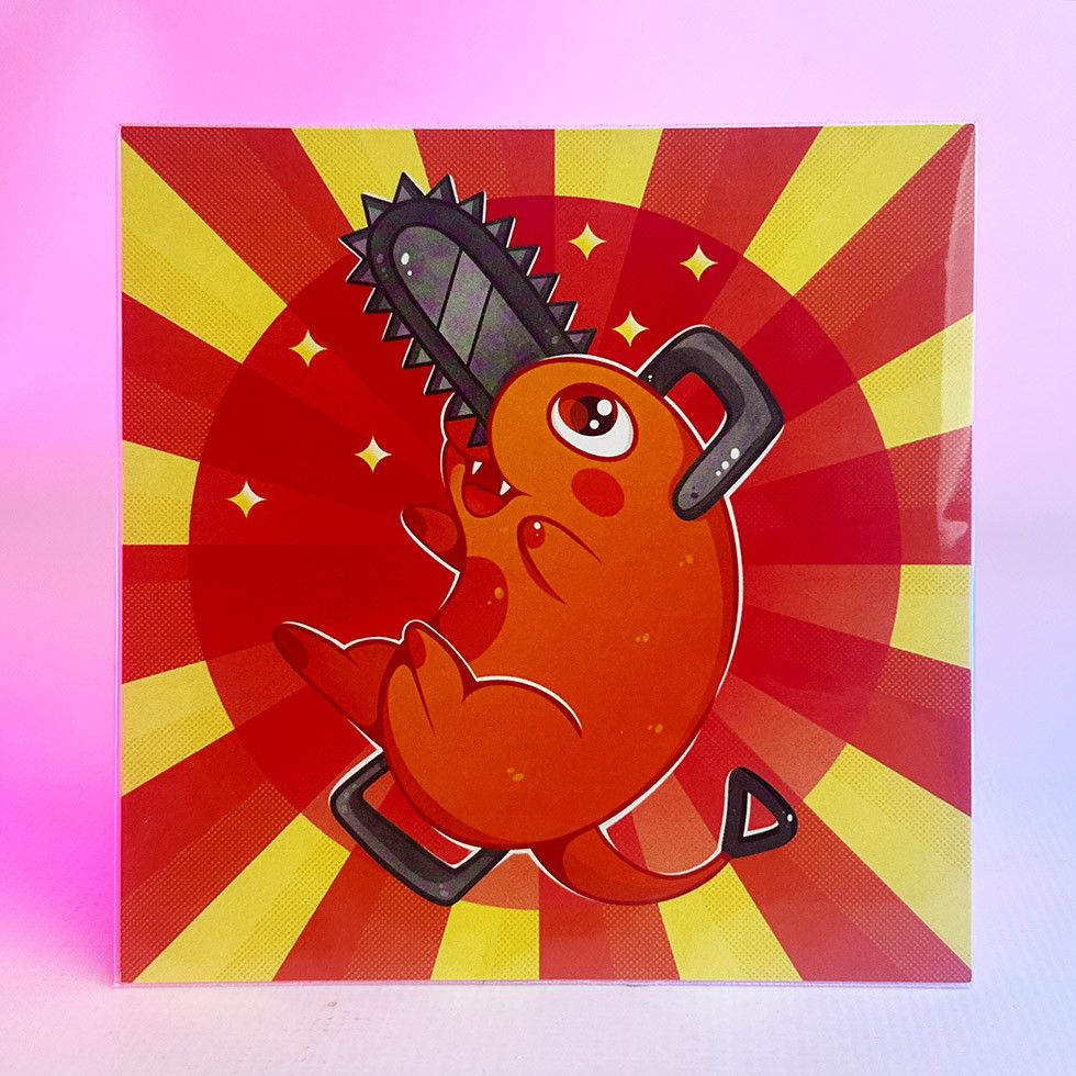Листівка - SHT - Chainsaw Man - Pochita