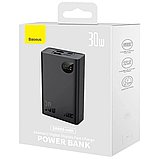 Портативний ЗП Power Bank Baseus Adaman2 Digital Display 30W VOOС OS 20000 mAh (PPAD050101) Black, фото 6