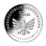 Монета Німеччини 5 євро 2024 р. Камьяний шміль, фото 2