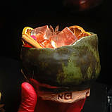 Ароматизована гелева свічка Чародійка Пряний коктейль в керамічній формі, фото 2