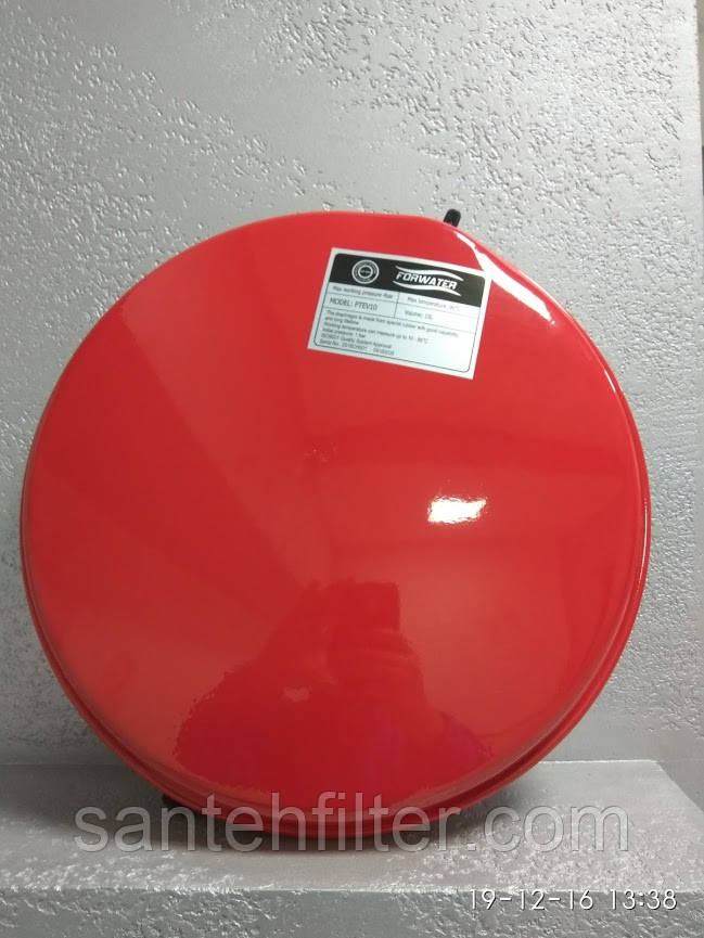 Бак 8 літрів розширювальний плоский