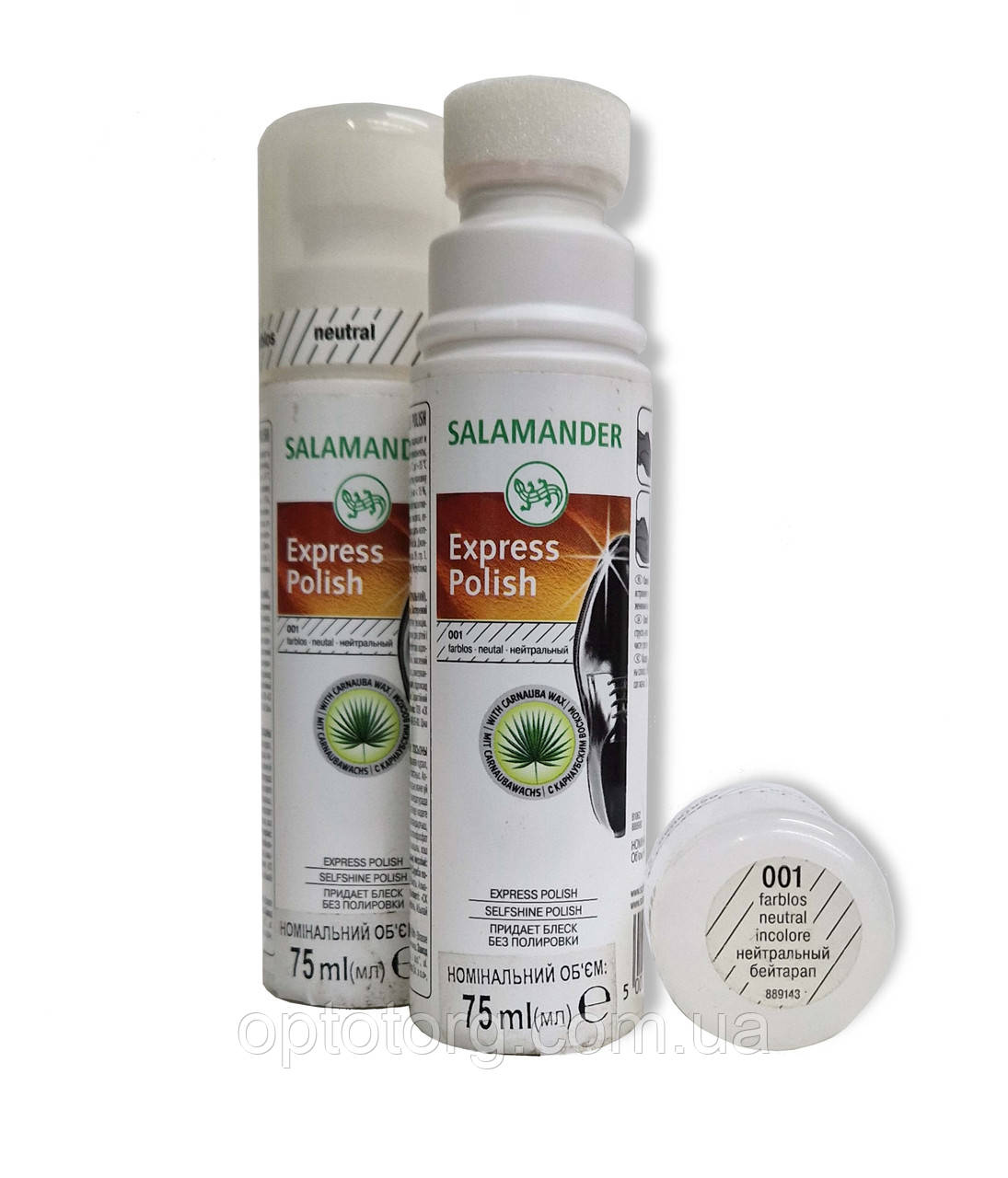 Крем блиск Безбарвний ліквід Salamander Express Polish 75мл