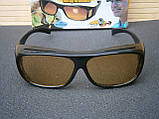 Окуляри водійські антивідблискові HD Vision День / Ніч комплект 2 штуки, фото 9