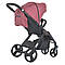 Дитяча коляска El Camino ME 1053-3 DYNAMIC PRO Dusty Rose NEW навантаження до 22кг Рожева, фото 4