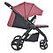 Дитяча коляска El Camino ME 1053-3 DYNAMIC PRO Dusty Rose NEW навантаження до 22кг Рожева, фото 8