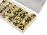 Набір різьбових заклепок футорки сталевих М3-М10 150 штук Geko G02912 Польща, фото 2