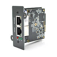Карта віддаленого керування SNMP для ДБЖ, Lan, RS232, 12 V, 110x70x24mm