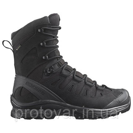 Черевики Salomon Quest 4D GTX Forces 2 High EN — Black, чоловічі тактичні берці соломон квест гтх високі, фото 1
