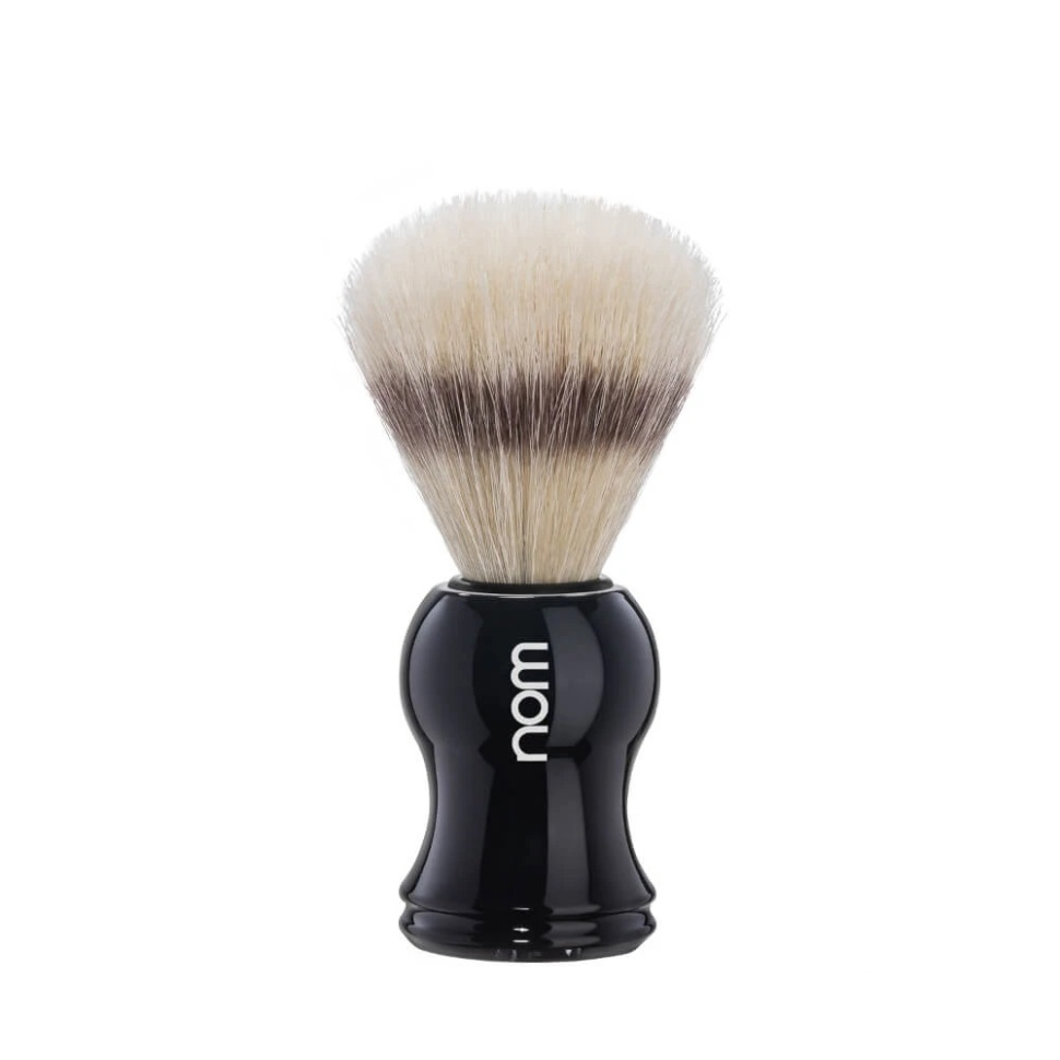 Помазок Muehle Nom Shaving Brush Bristle Black Handle, фото 1