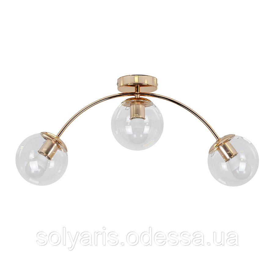 Люстра 7529907-3 GOLD+CL, фото 1