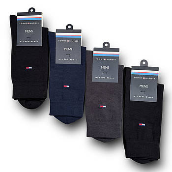 Шкарпетки чоловічі демісезонні бавовна Tommy Hilfiger, Туреччина, розмір 40-42, асорті, 04472