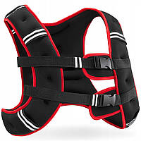 Жилет-обважнювач для тренувань 4FIZJO 10 кг Black/Red (P-5905973402163)