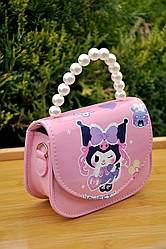 Дитяча сумочка на 1 відділення з ручкою та ремінцем на магнітному замку