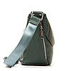 Сумка жіноча шкіряна маленька через плече ALEX RAI 2055-9 blue green, фото 6