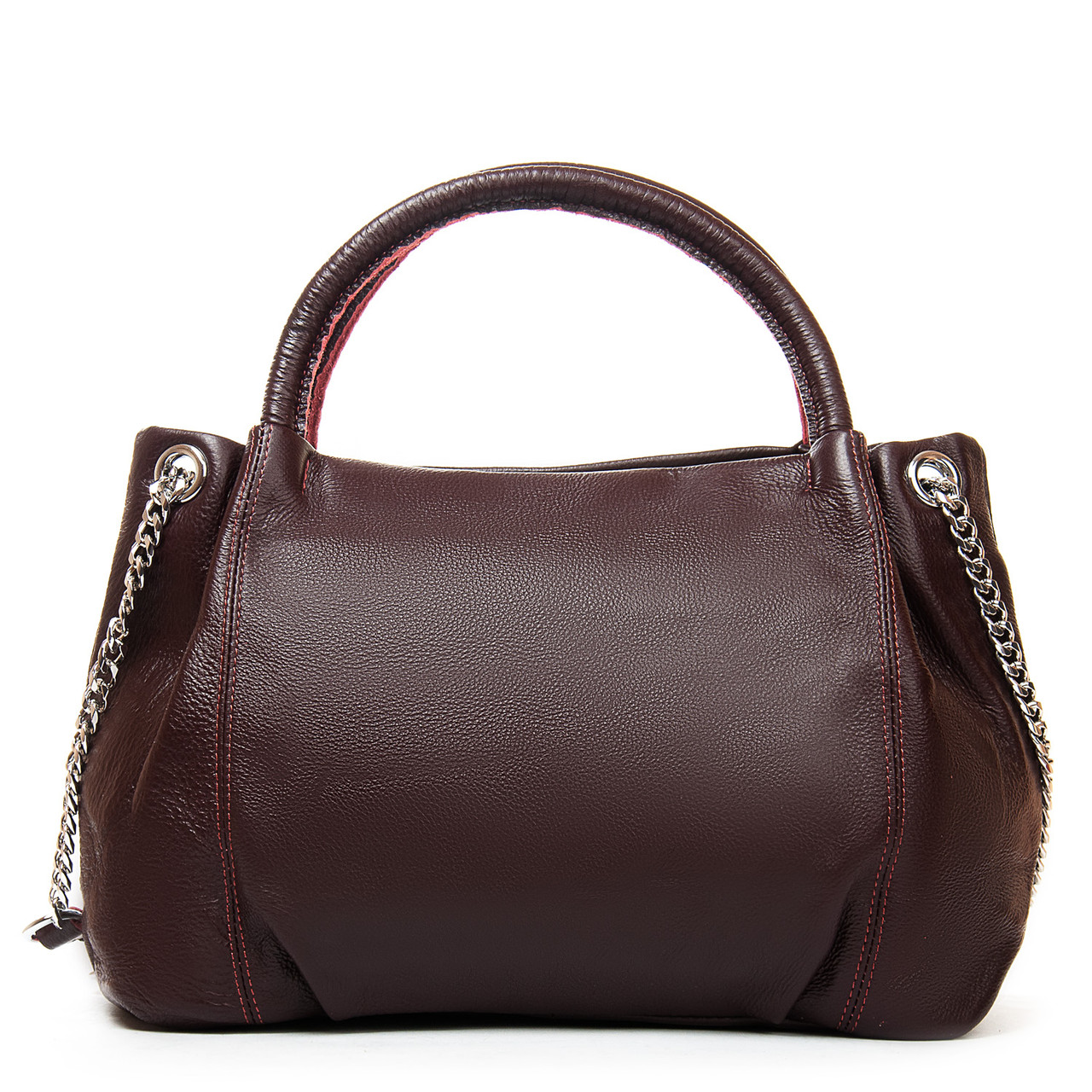 Сумка шопер жіноча шкіряна ALEX RAI 8918-9 bordo, фото 1