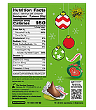 Новорічні цукерки Грінч Hershey's Kisses Grinch Milk Chocolate Christmas Candy 100 г, фото 5