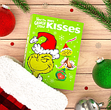 Новорічні цукерки Грінч Hershey's Kisses Grinch Milk Chocolate Christmas Candy 100 г, фото 6