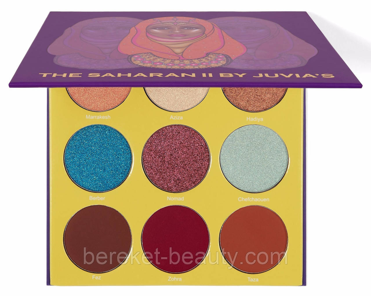 Палетка тіней Juvia's Place Saharan 2