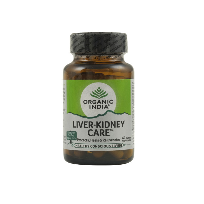 Комплекс для відновлення печінки та виведення токсинів LIVER KIDNEY CARE 60таб ORGANIC ЛІВЕР КІДНІ КЕА