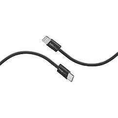 Кабель Promate EcoLine-Ci120 USB-C to Lightning 27W Power Delivery 1.2 м Black (ecoline-ci120.black)