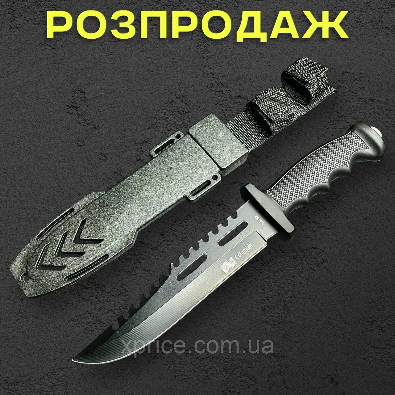 Туристичний ніж 32 см зі сталі 440С із чохлом