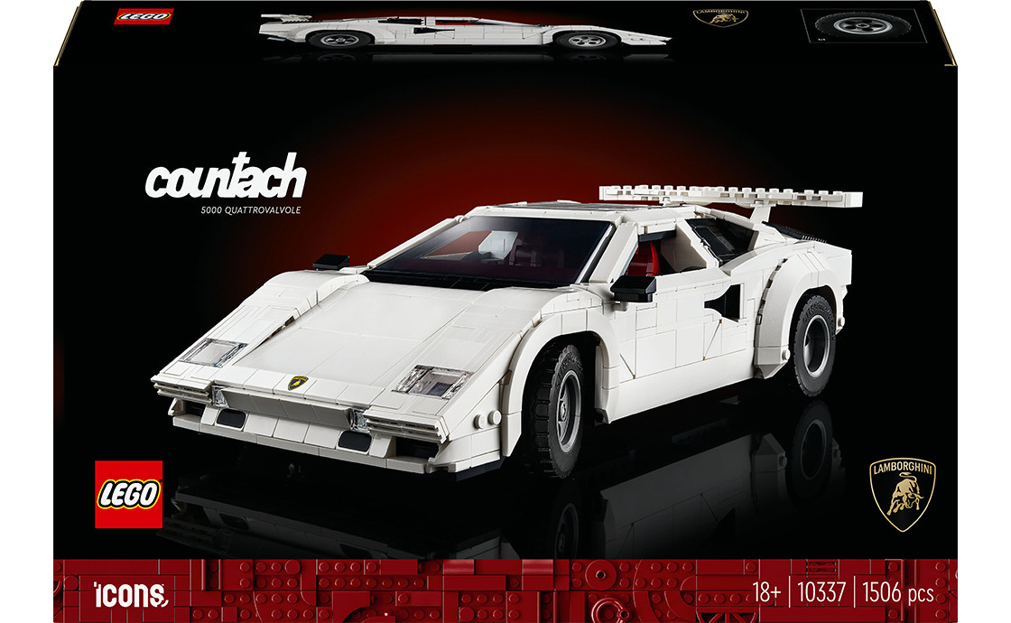 Авто-конструктор LEGO Lamborghini Countach 5000 Quattrovalvole (10337)