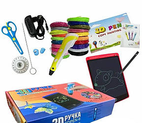 3D ручка із планшетом +20 шт. пластику 10 м.