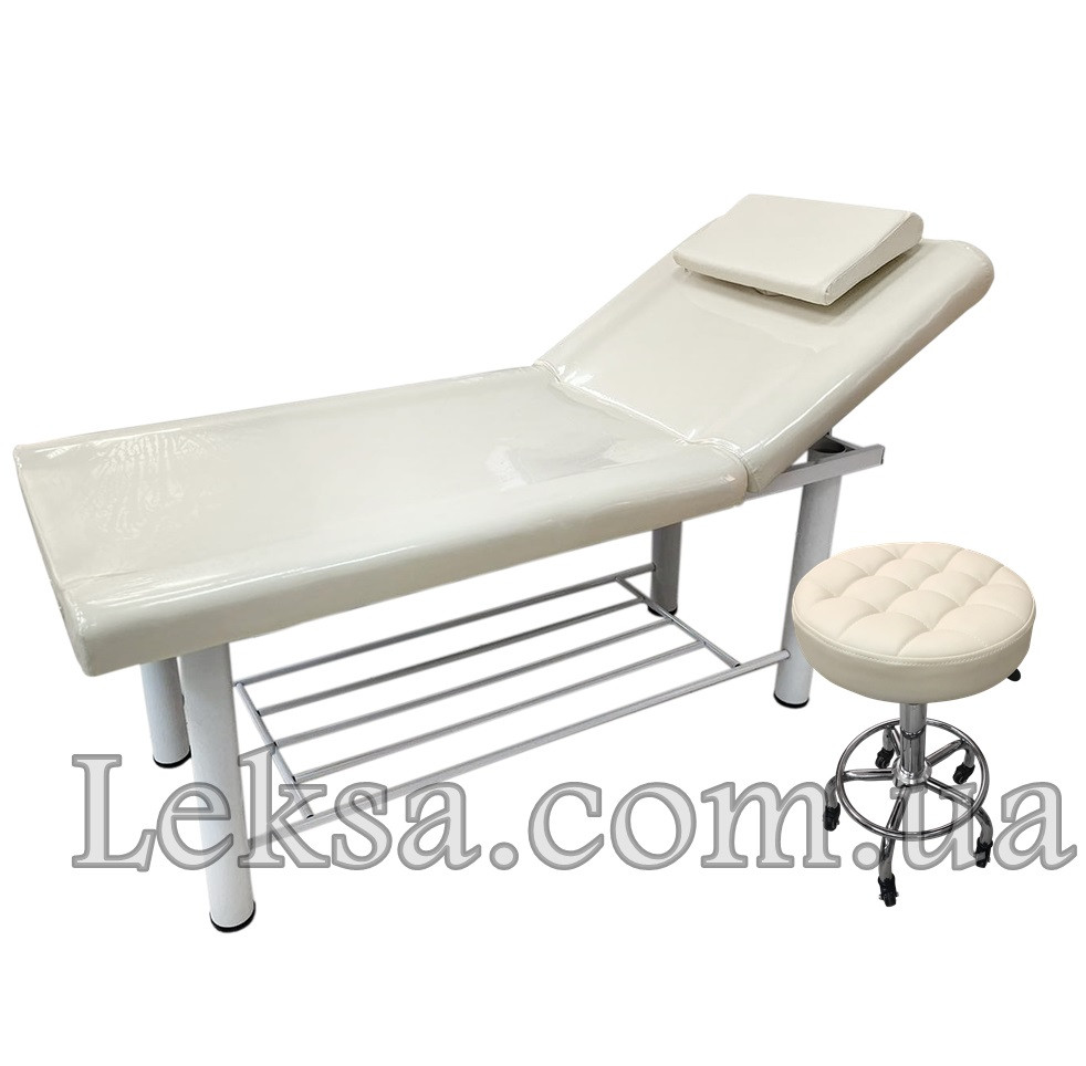 Кушетка косметологічна LS-285В + стілець майстра 836
