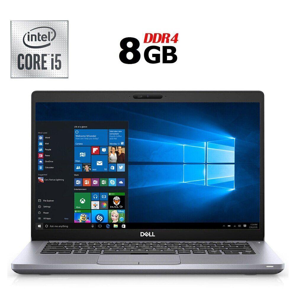 Ультрабук Dell Latitude 5410/ 14" (1920x1080) Сенсорний/ Core i5-10310U/ 8 GB RAM/ 512 GB SSD/ UHD