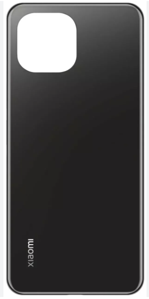Задня кришка для Xiaomi Mi 11 Lite 4G, чорна, Boba Black, фото 1