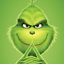 Плакат "Грінч з хитрою посмішкою, Grinch (2018)", 60×43см, фото 3