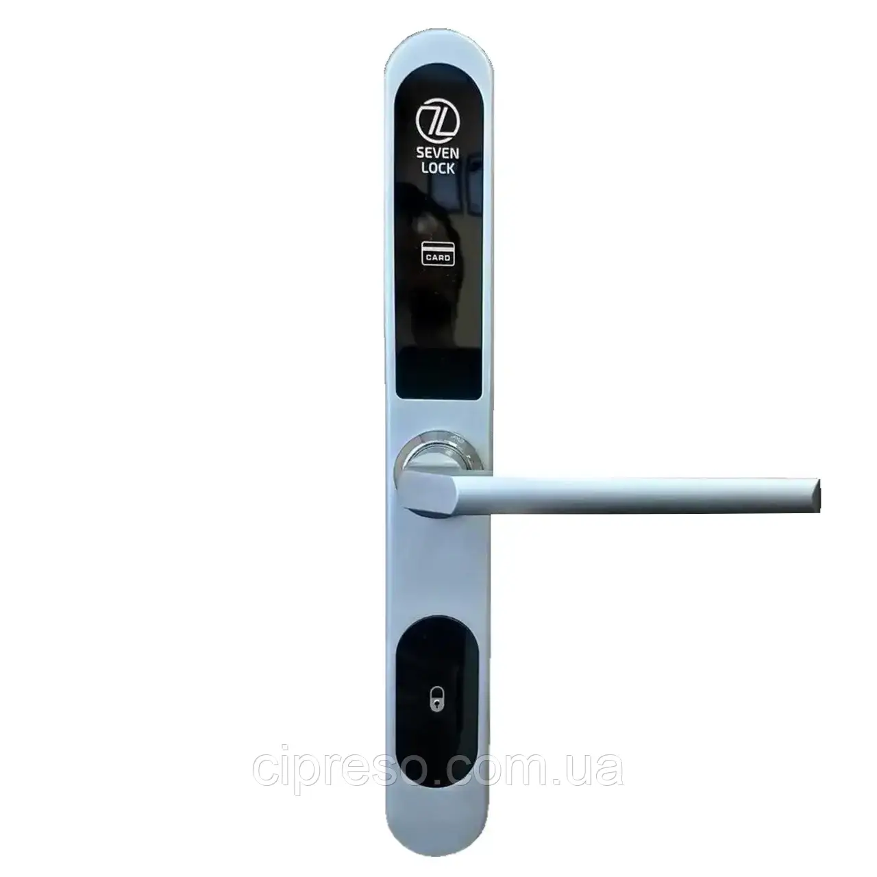 Автономний RFID замок  SEVEN LOCK SL-7737S ID-EM Колір:срібний, фото 1