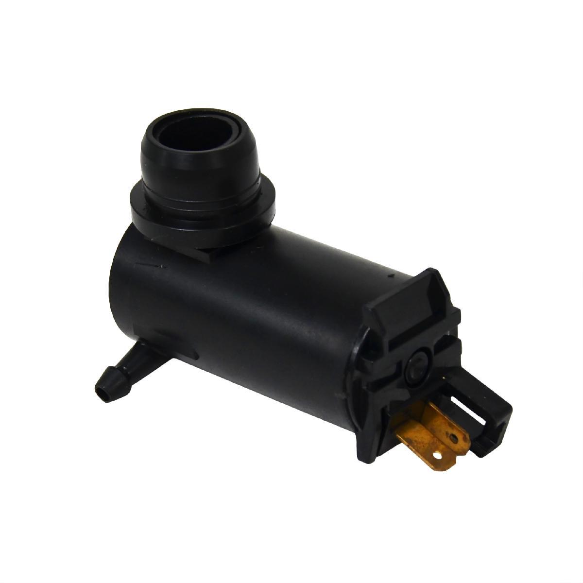 Мотор омивача DAEWOO LANOS старого зразка (під клеми) (вир-во Flagmus)