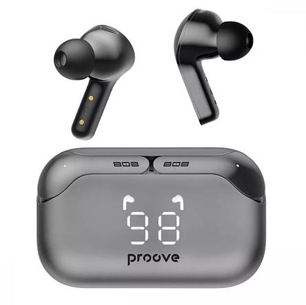 Бездротові навушники Proove 808 Power TWS (gray), фото 1