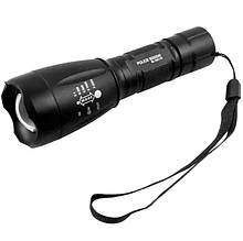 Ліхтар ручний Poliсe 1891-T6, 1x18650/3xAAA, zoom, ЗУ 220/12V, Box