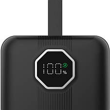 УМБ Power Bank Quantum (fast charging) QM-PB1032 30000mAh 3.7V Black, фото 3