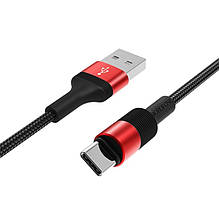 Кабель Borofone BX21 USB - Type-C 3A/1m (red)