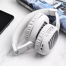 Бездротові навушники Hoco W23 Brilliant Sound Bluetooth (white), фото 4