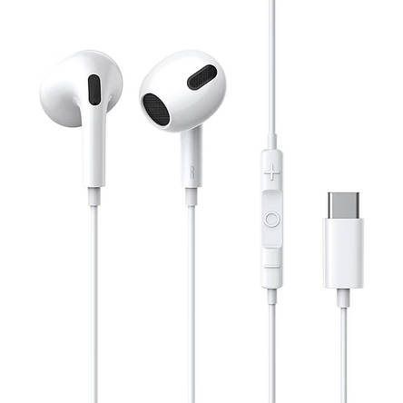 Навушники Baseus Encok Wired C17 (Type-C) (white), фото 1