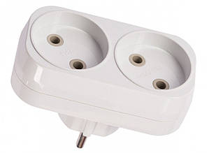 Двійник Luxel без заземлення вертикальний