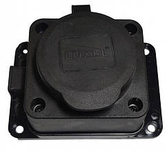 Колодка для подовжувача Luxel каучук із заземленням 1 пост (1131)