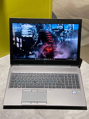 Б/в Ноутбук HP ZBook 15 G6 15.6" 1920x1080| Core i7-9750H| 32 GB RAM| 512 GB SSD| Quadro T2000 4GB, фото 1