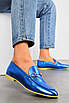 Балетки жіночі синього кольору р.38 194913T Безкоштовна доставка, фото 2