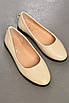 Балетки жіночі бежевого кольору р.36 194940T Безкоштовна доставка, фото 4