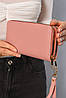 Гаманець жіночий з екошкіри рожевого кольору 193627P, фото 2