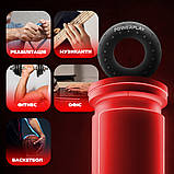 Еспандер кистьовий силіконовий PowerPlay PP-4338 Hand Grip Hard 30 кг. Чорний, фото 9