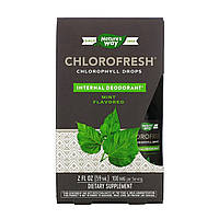 Хлорофіл Nature's Way Chlorofresh® Mint 40X Liquid - 59 ml